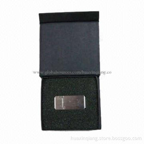 Diamond USB Flash Drive, 128MB-64GB Capacities, Metal + Diamond Housing, 5-year Warranty, USB 2.0/3